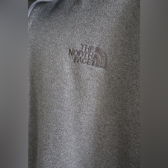 The North Face Gray Zip Up Sweater - Picture 3 of 4